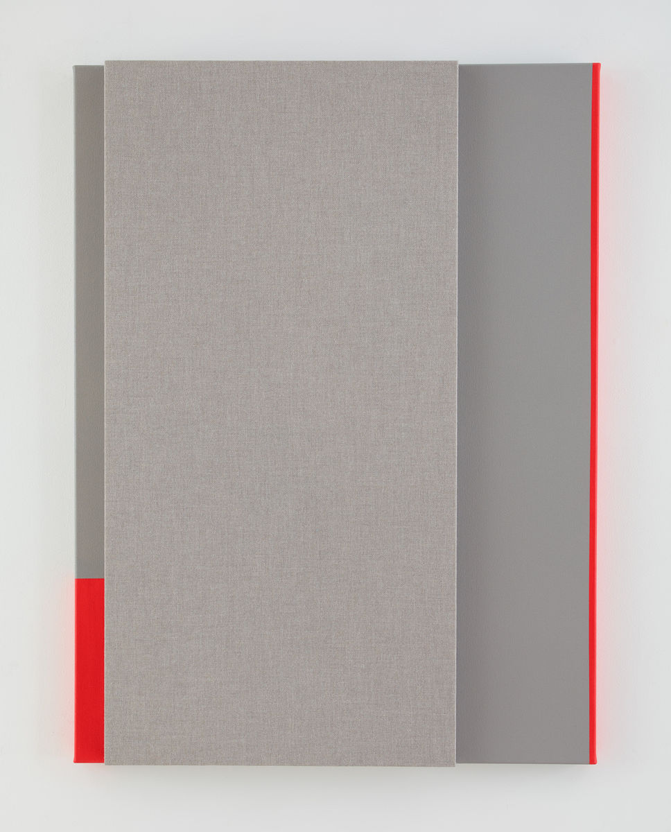 Quiet Gray with ¾ Red Reverberation