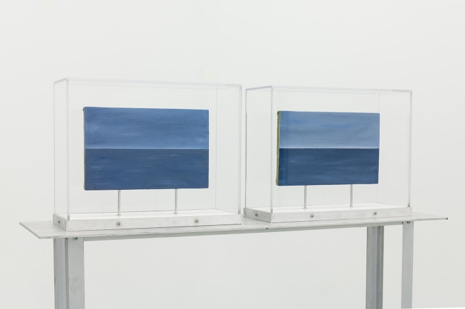 Daniel G. Baird; the Distance (2 and 3) Left and Right; 2014-2015