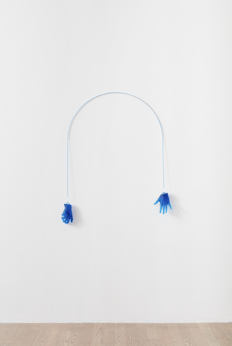 Carmen Winant; Semicircle (hands in the studio); 2025