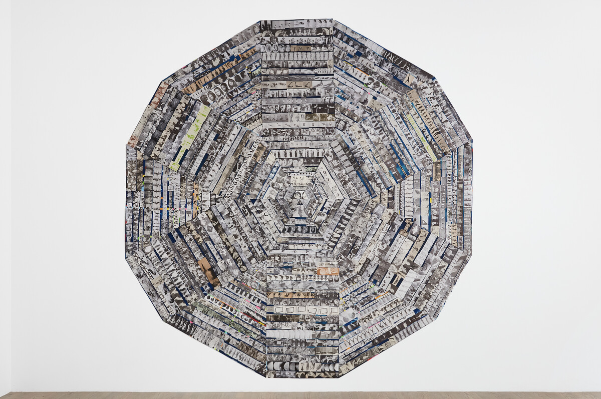 Carmen Winant; Cyclical time (Wheel 1); 2025