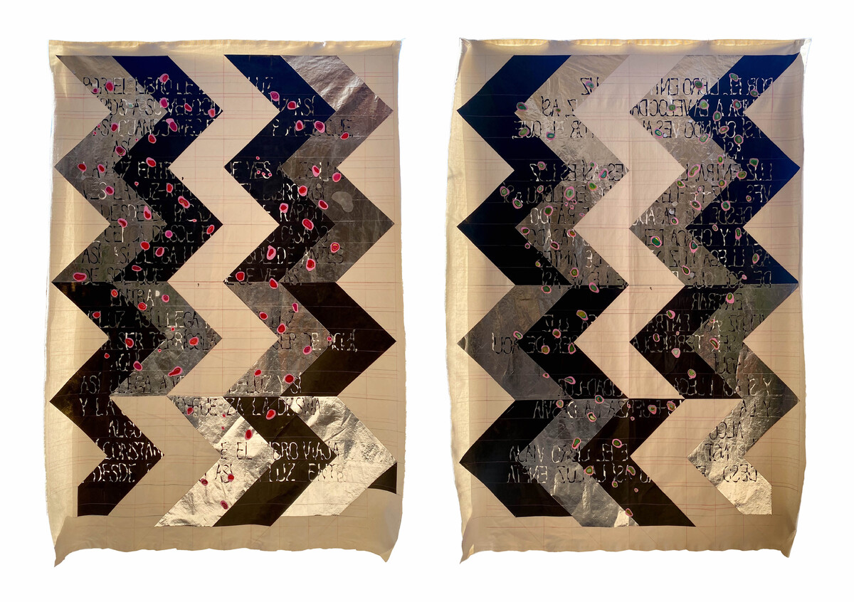 Dianna Frid; Zig Zag Pink; 2024