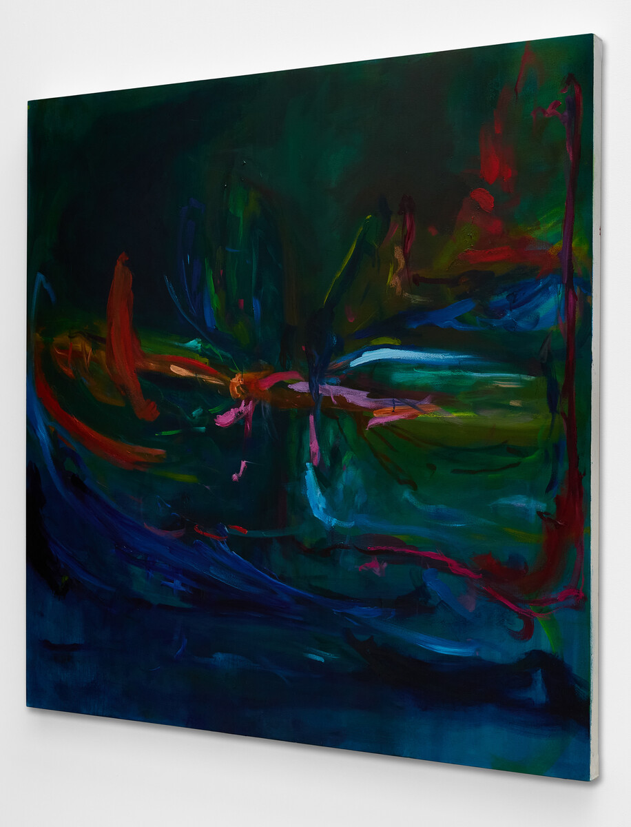 Lindsay Adams; Blue Branches, Green Skies; 2025