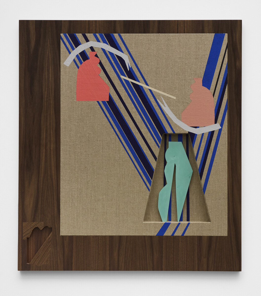 Caroline Kent; Biting one’s lip, arranging the cuff on a sleeve; 2025