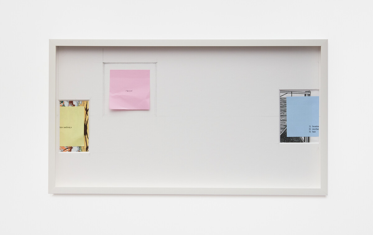 Nyeema Morgan; Surely in vain the net is spread in the sight of any bird (studies for traps); 2025