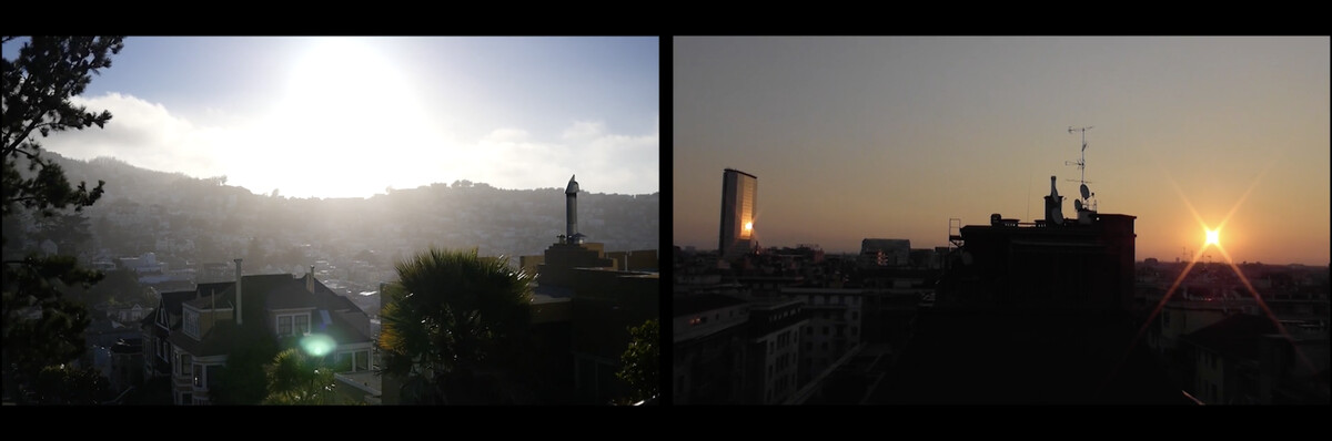Gregory Bae; One Coinciding Moment Felt in Rotation on 6.22.16 San Francisco/ 06.23.16 Milano; 2016
