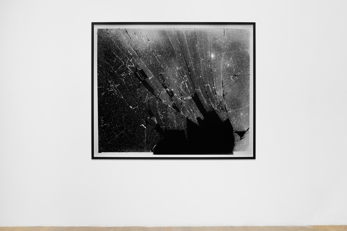 Brittany Nelson; Broken Plate (from Harvard Astronomical Photographic Glass Plate Collection); 2025