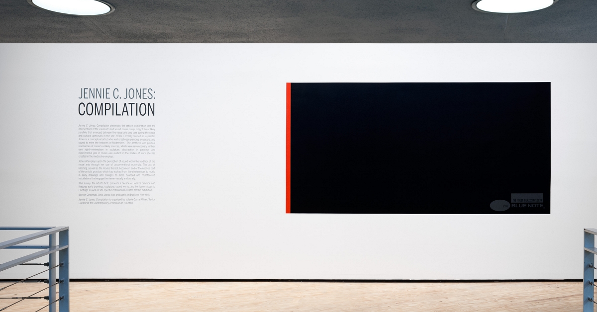 Mid-career survey Jennie C. Jones’ work on view at the Contemporary Arts Museum Houston