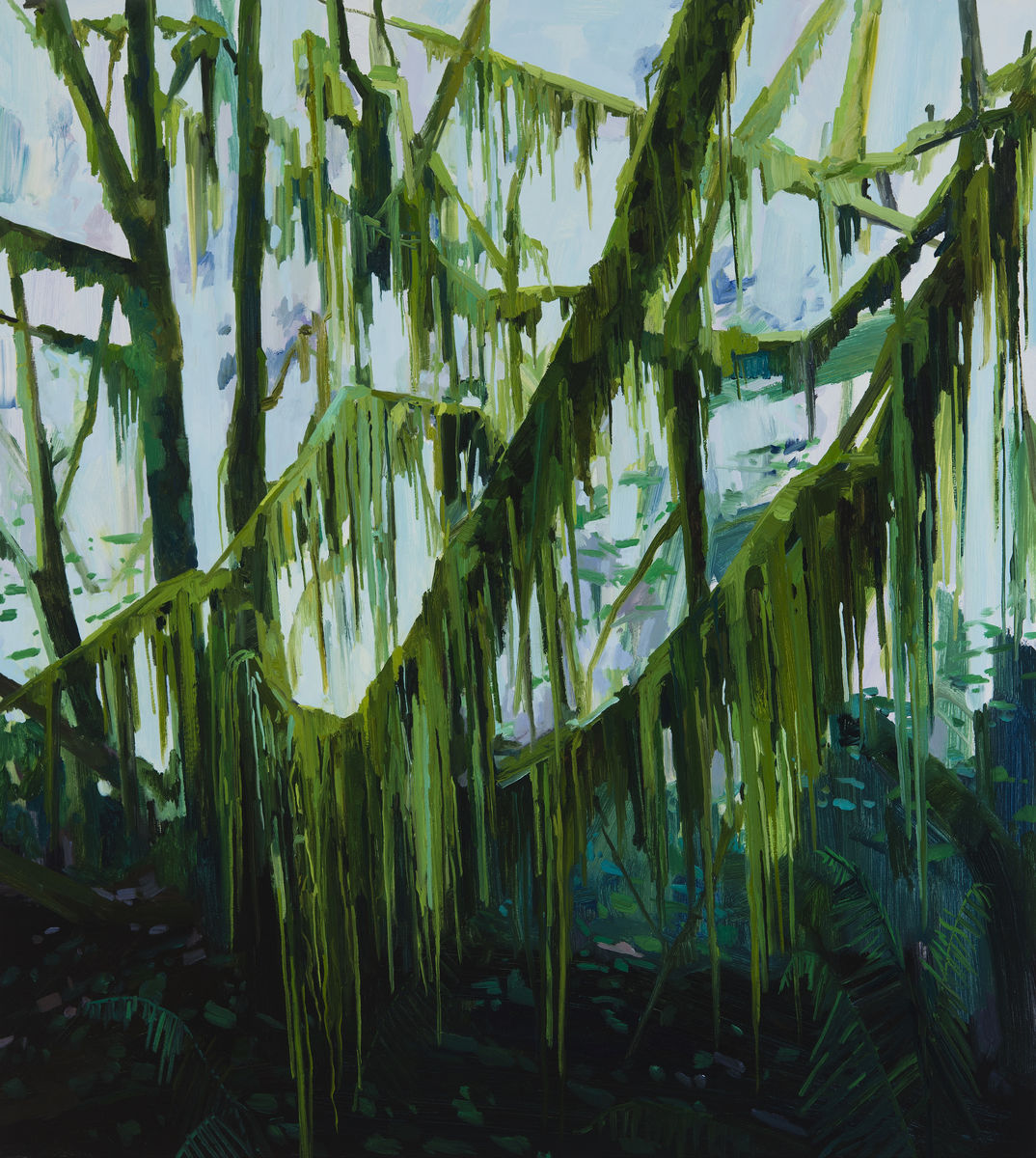 Claire Sherman; Moss and Branches; 2016