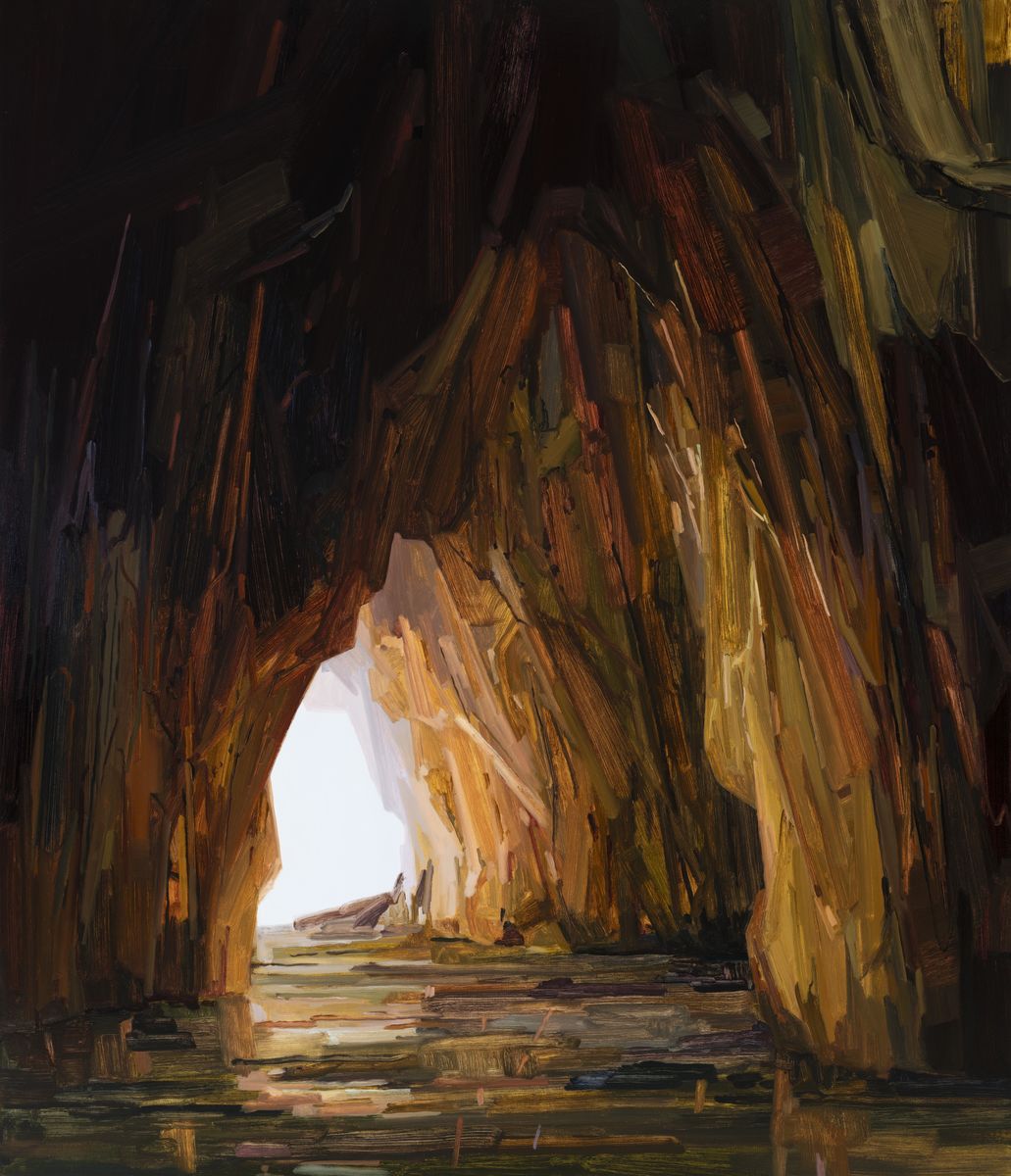 Claire Sherman; Cave and Water; 2021