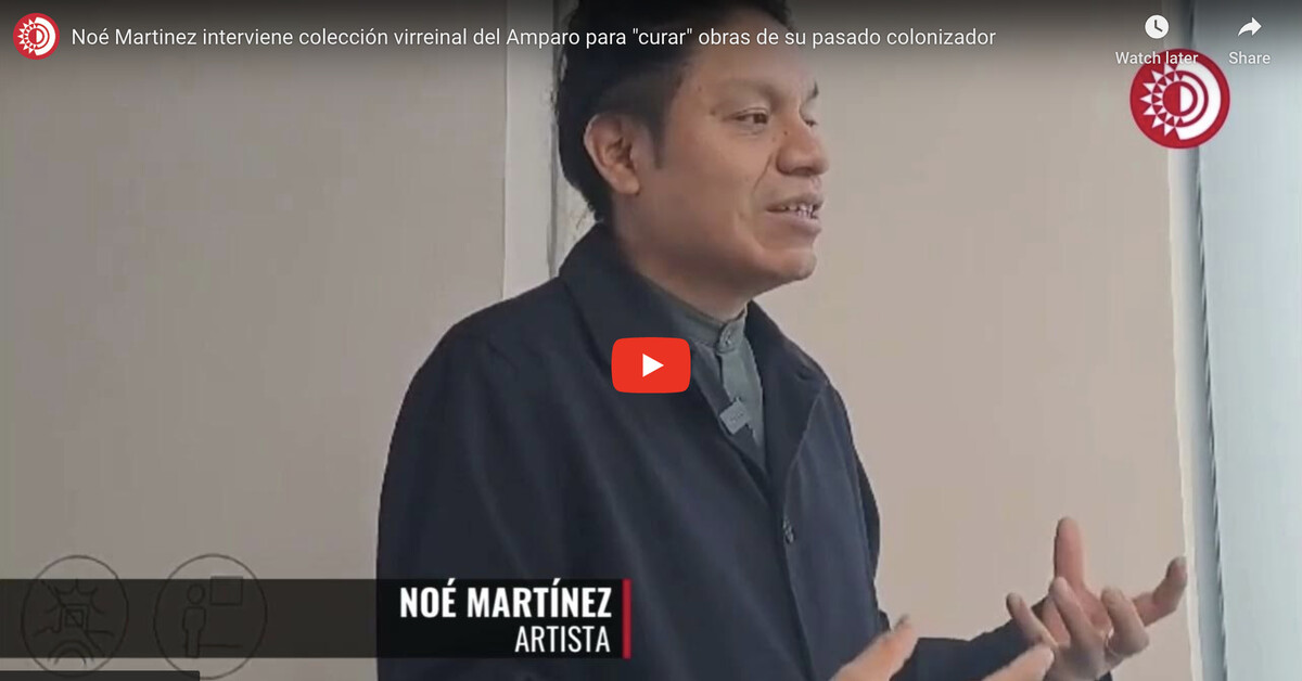 Artist Noé Martínez questions and heals part of the country’s colonial and slavery history