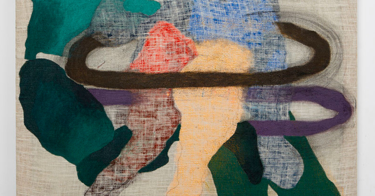 “As if the material did not allow for linearity”: Kaveri Raina’s Paintings on Burlap