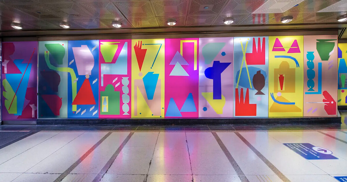 The Prettiest Place for Public Art? Your Local Amtrak Station
