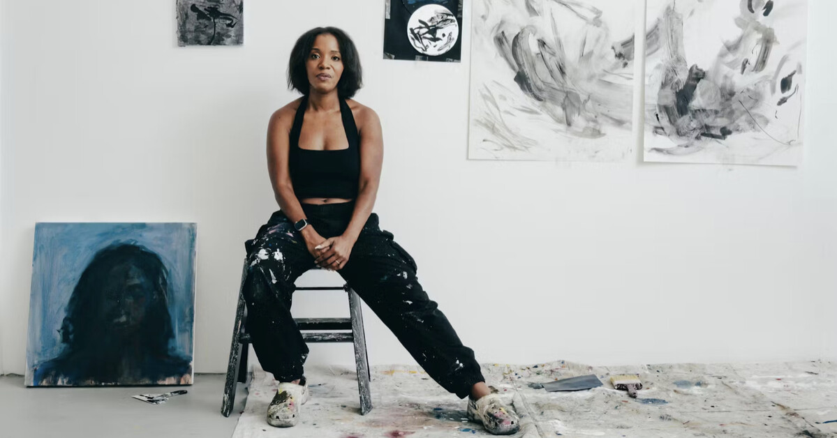 Artist Lindsay Adams’s Paintings Set Liberation in Motion